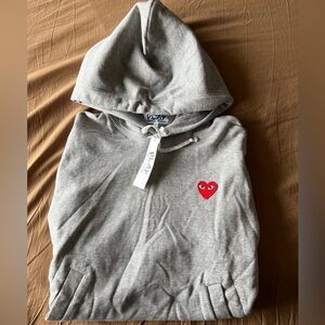 PLAY commes des garcons hoodie NWT